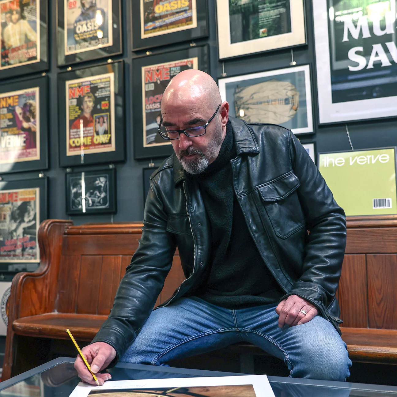 Bonehead Signed Wall Of Sound Limited Edition Print - Image 4