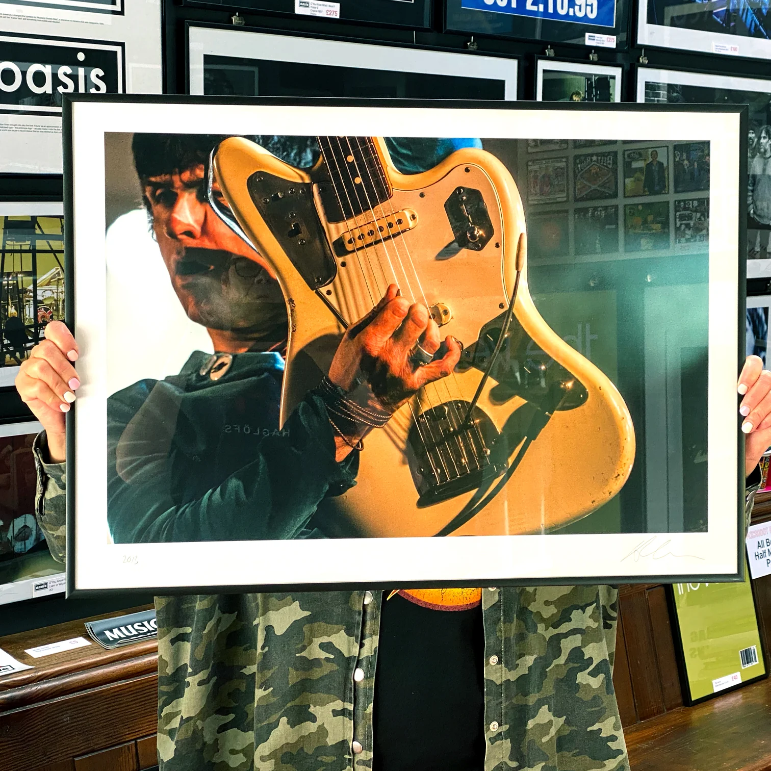 Johnny Marr At Festival No. 6. 'Fender Jaguar' Print - Image 5