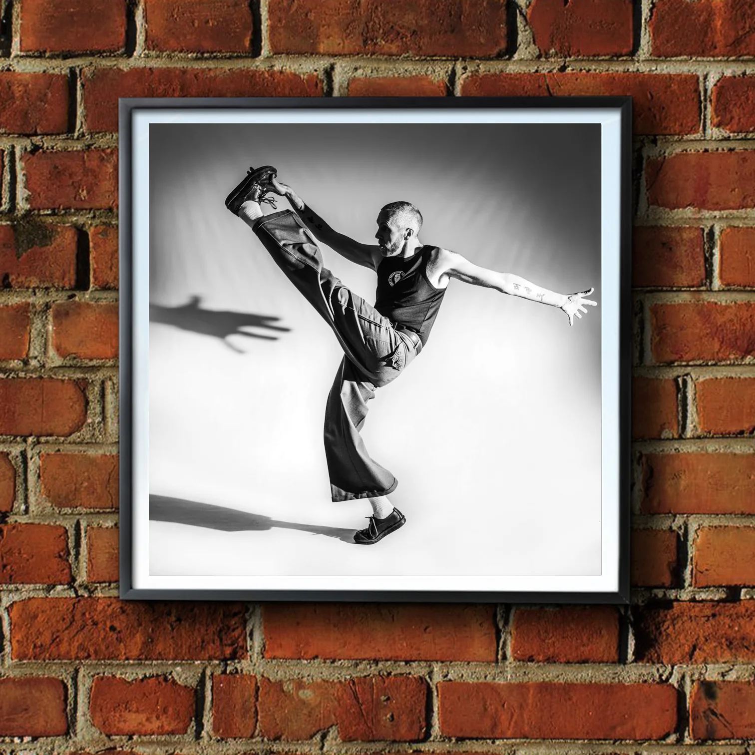 Northern Soul - High Kick Framed Print - Image 3