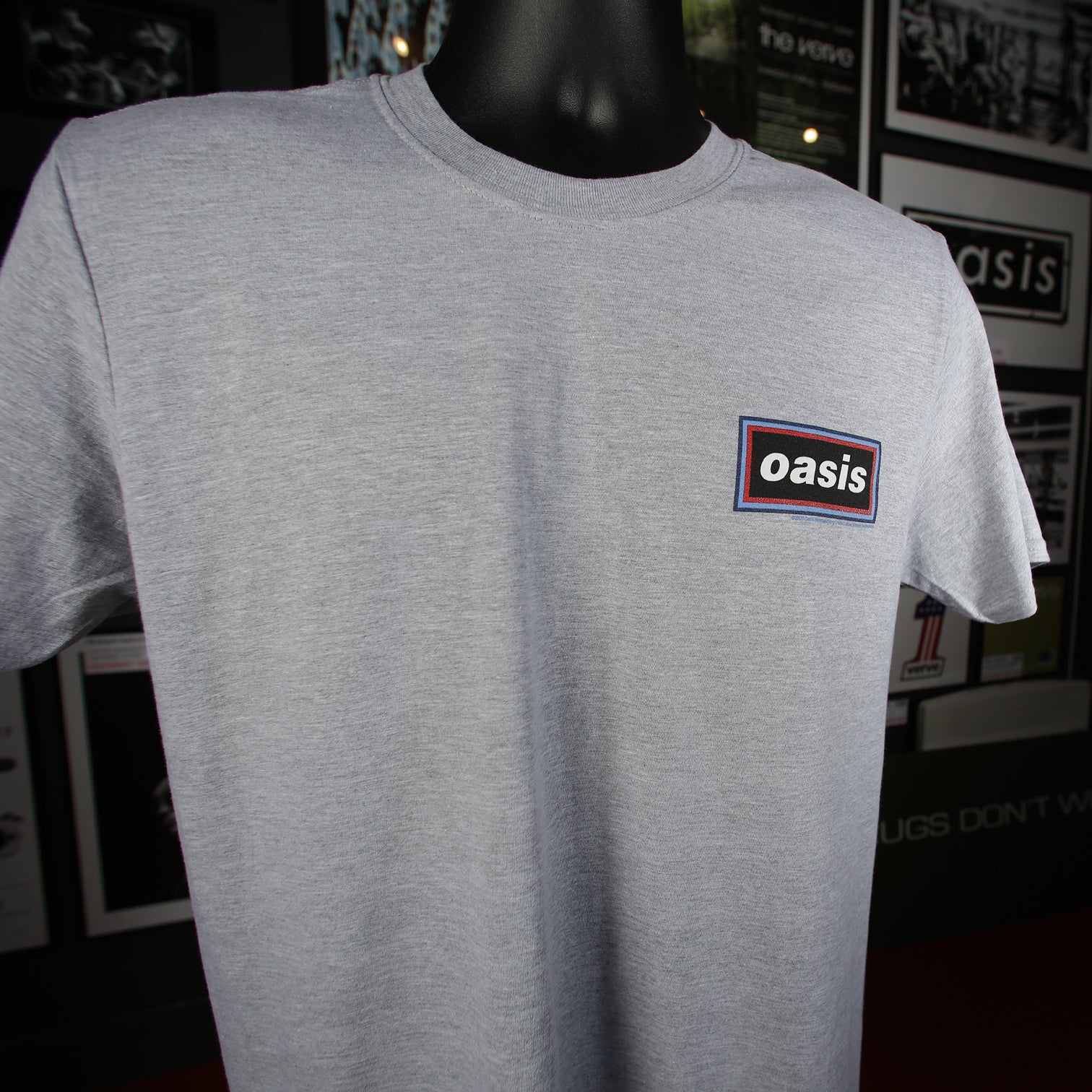 Oasis - Classic Logo, New Application T Shirt - New Item - Image 4
