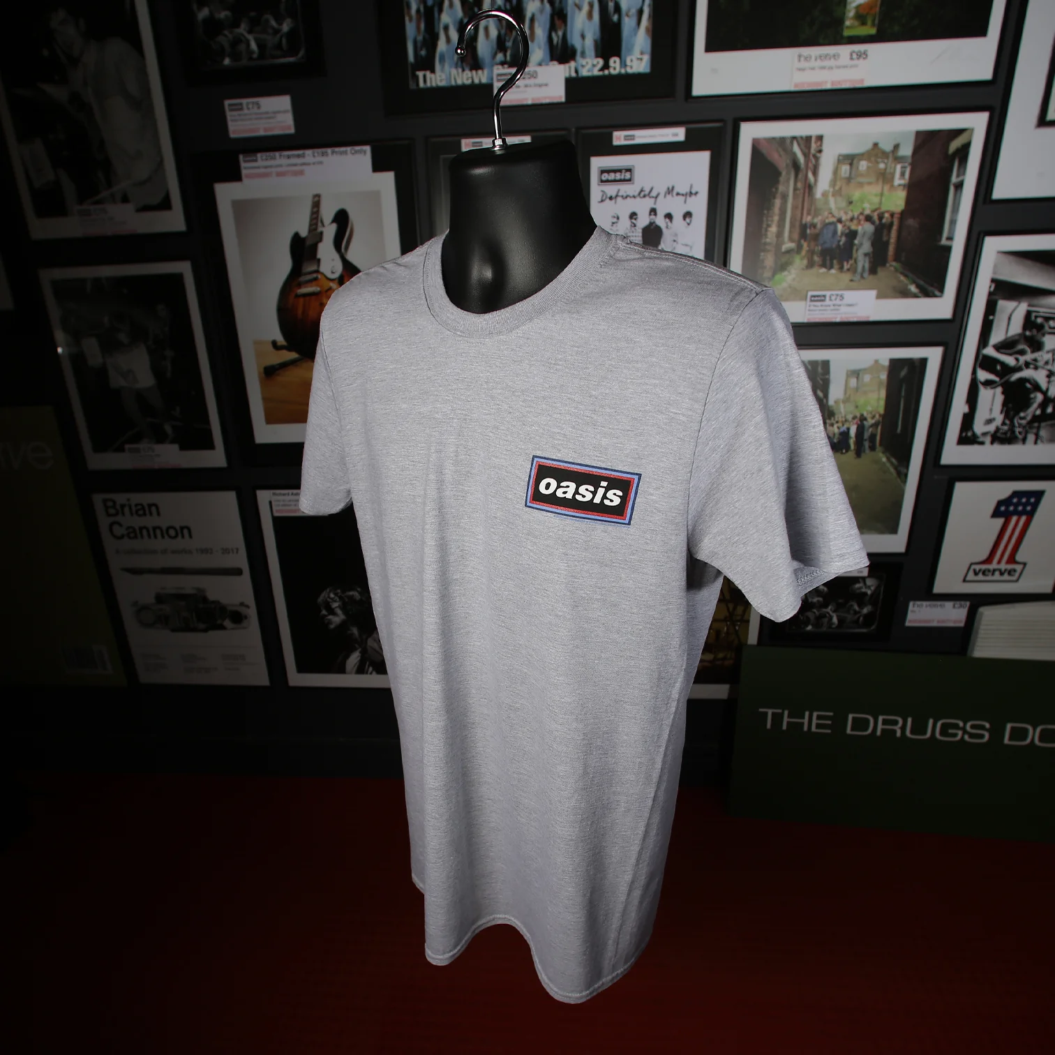 Oasis - Classic Logo, New Application T Shirt - New Item - Image 7