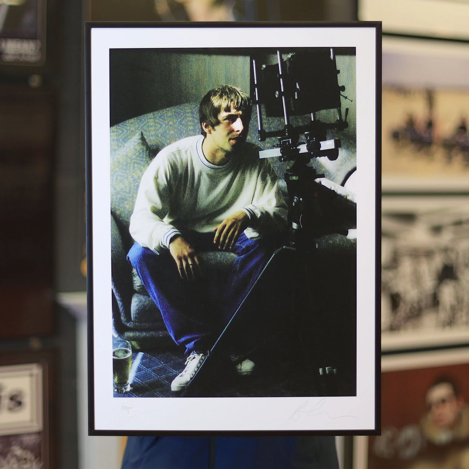 Oasis - Liam Being Photographed For Morning Glory Inner - Image 4
