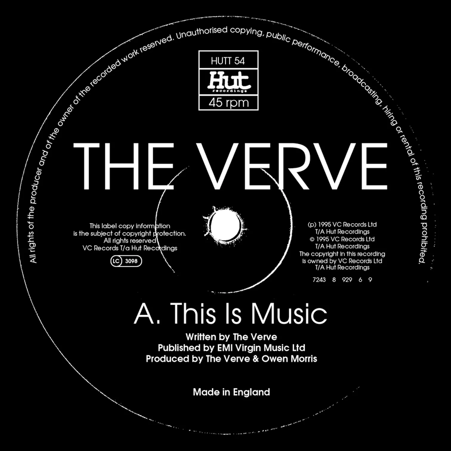 The Verve This Is Music T Shirt - Image 3